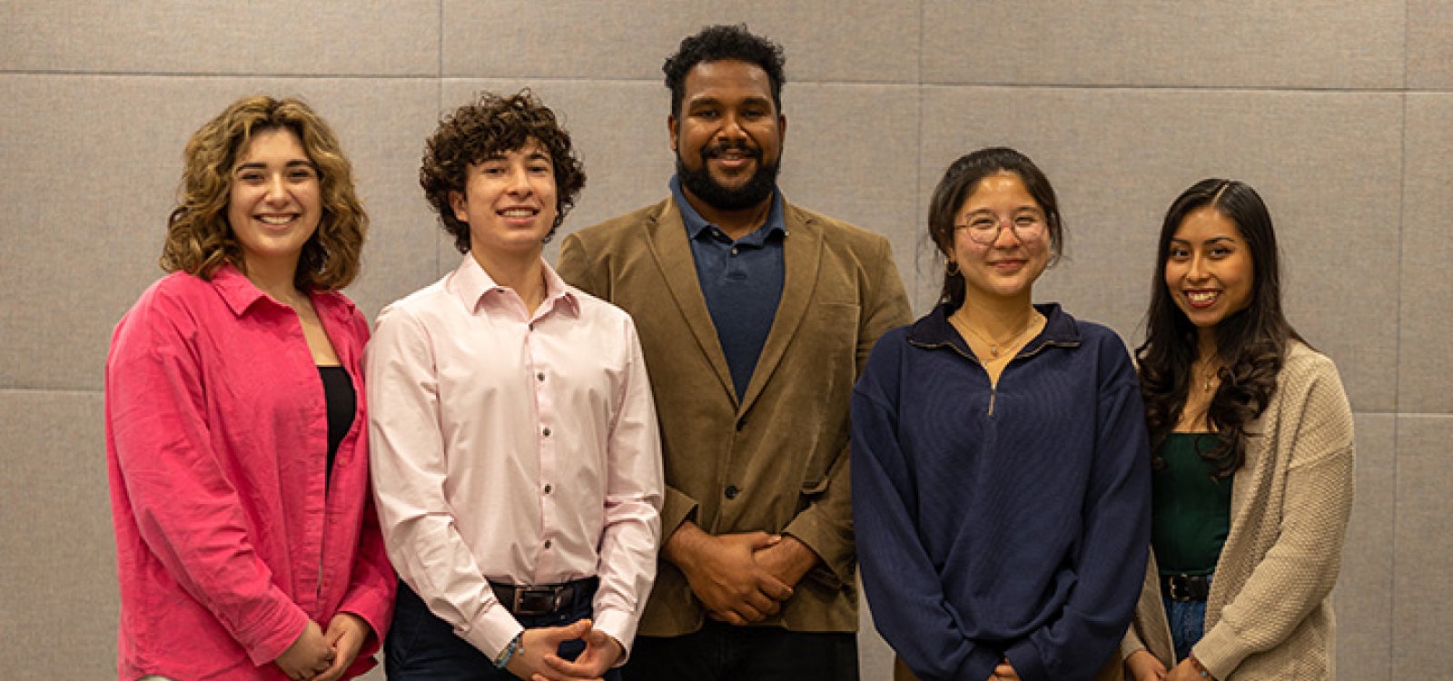 Students posing with Dr.Mike, an Agricultural Communications professor