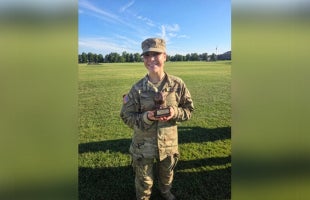 Cal Poly ROTC Cadet Gigi Travagline