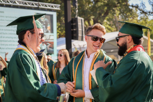 College of Agriculture, Food and Environmental Sciences students at Spring Commencement 2024.