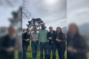 A group photo of students who competed in the 2022 Western Section of the American Society of Animal Science Academic Quadrathlon.