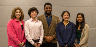 Students posing with Dr.Mike, an Agricultural Communications professor