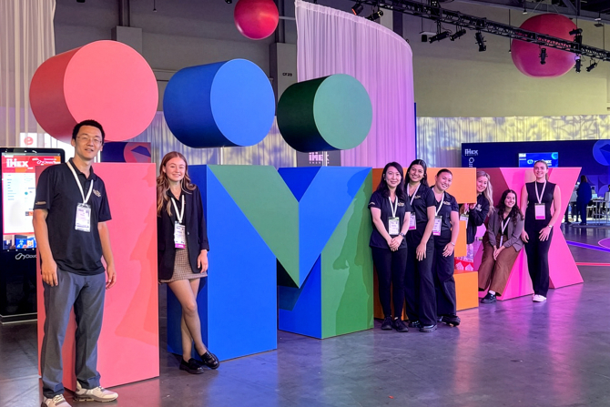 Experience Industry Management students at the IMEX conference. 