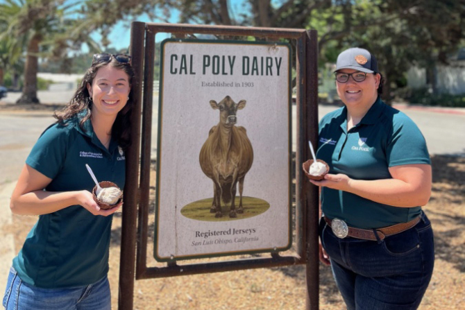 Cal Poly Creamery Students