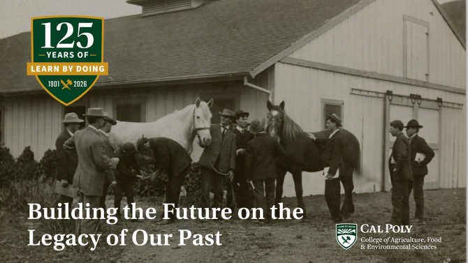 The College of Agriculture, Food and Environmental Sciences 125th Anniversary Celebration