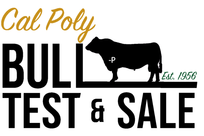 The Cal Poly Bull Test and Sale logo