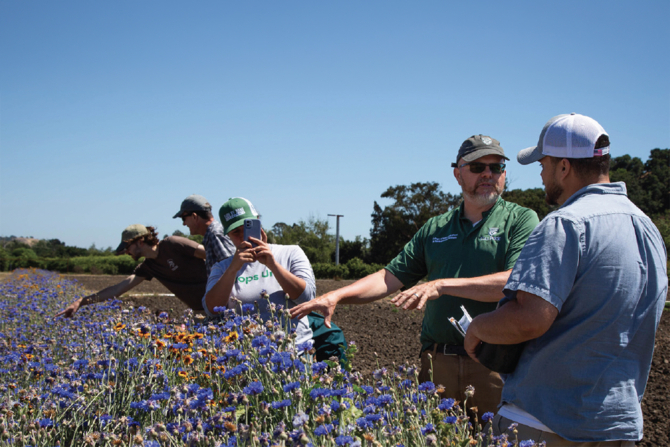 The Grimm Family Center for Organic Production and Research Annual Field Day.